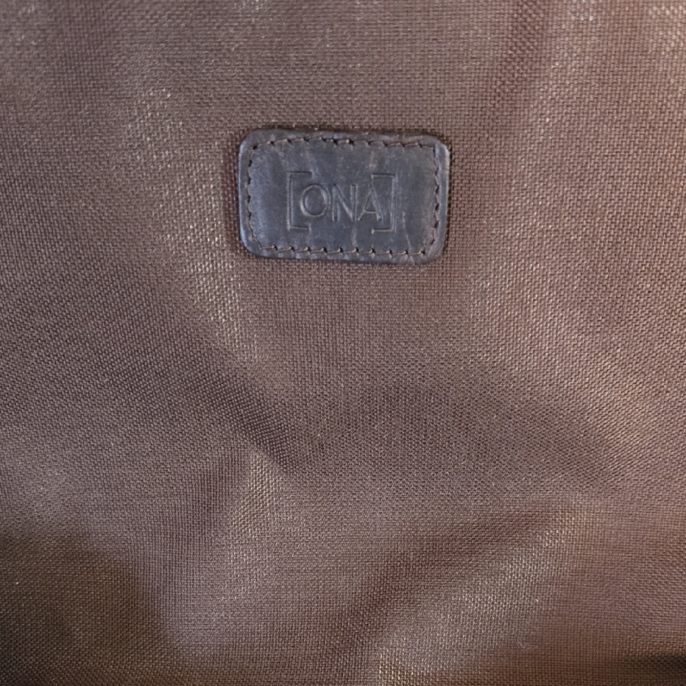 Classic Tan Canvas Messenger Bag - Picture 2 of 6